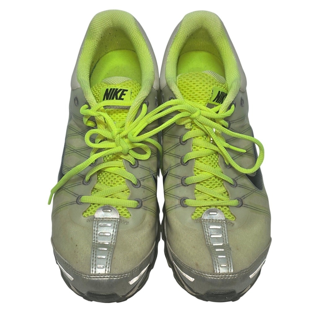 Nike Air Max 2016 Grey/Volt/Silver/Black Mens Running Shoes 486978-017 Size 10.5